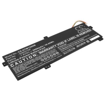 Gateway GWTN156-11BK Battery (p/n 5080270P U3576127) - 1