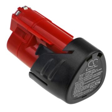 Picture of Battery for Milwaukee M12BDD-402C M12-18 JSSP-0 M12-18 JSSP M12 TLED-0 M12 TLED M12 TI-201C M12 TI M12 TD-201 (p/n 48112402 48-11-2402)