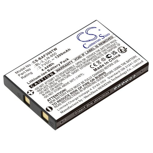 Baofeng UV-3R UV3R C5 BF-T6 BF-R5 Battery (p/n BL-3) - 1