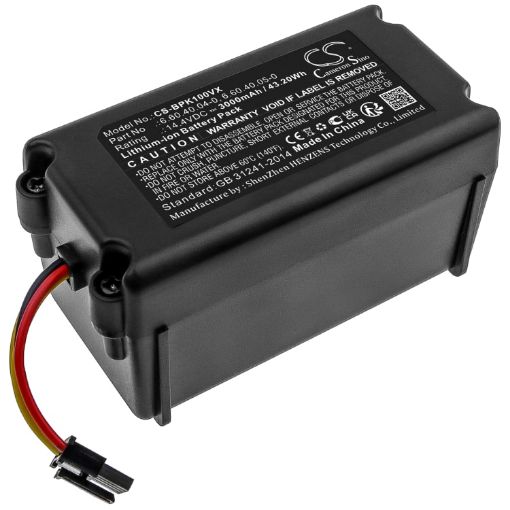 Blaupunkt XSMART XPOWER+ XEASY Battery (p/n 6.60.40.04-0 6.60.40.05-0) - 1
