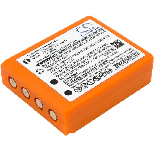 Battery for Hbc Radiomatic Vector Pro Quadrix Patrol D Micron 6/7 - 1