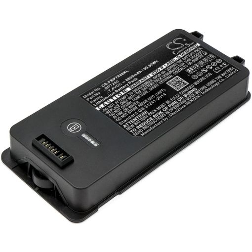 Fluke 754 VIP2 VIP1 753 Battery (p/n BP7240) Replacement - 1