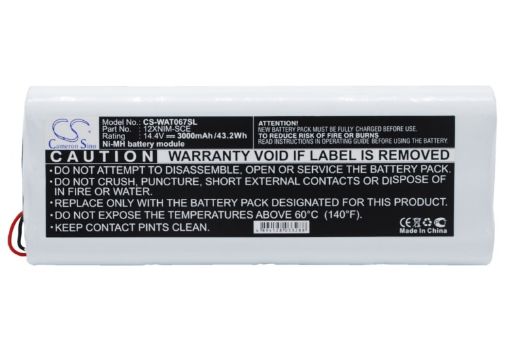 Wavetek 4010-00-0067 Battery (p/n 12XNIM-SCE) - 1