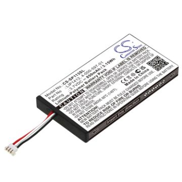 Picture of Battery for Sony PSP-NA1006 PSP-N100 PSP GO (p/n 4-000-597-01 LIP1412)