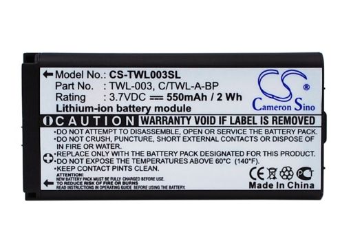 Nintendo NDSiL NDSi DSi Battery (p/n C/TWL-A-BP TWL-003) - 1