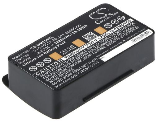 Battery for Garmin GPSMAP 478 496 495 396 378 376C (p/n 010-10517-00) - 1
