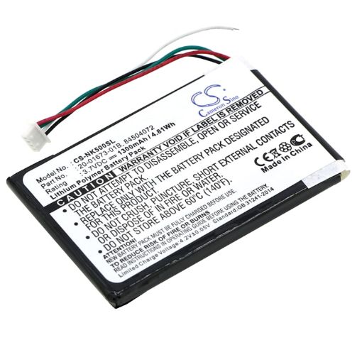 Nokia PD-14 500 Battery (p/n 20-01673-01B 84504072) - 1
