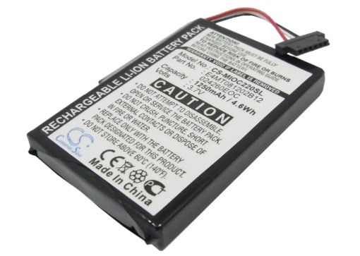 Battery for Mitac Mio C250 C230 C220s C220 C210 (027260EOC) - 1