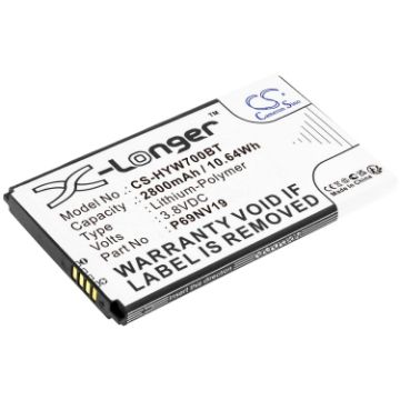 Battery for Honeywell WTS700 7" Wireless Touch (p/n P69NV19) - 1
