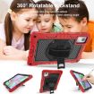 Lenovo Tab M11/Xiaoxin Pad 11 2024 Silicone Tablet Case - Red + Black - 5