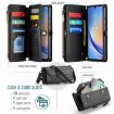 Samsung Galaxy A34 5G CaseMe C36 Wallet Phone Case (Black) - 3