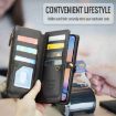 Samsung Galaxy A34 5G CaseMe C36 Wallet Phone Case (Black) - 5