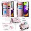 Samsung Galaxy A52/A52s 5G CaseMe C36 Zipper Wallet RFID Anti-theft Leather Case - 3