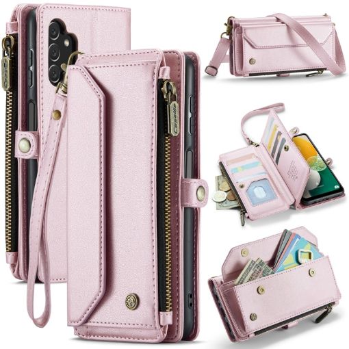 Samsung Galaxy A13 5G/4G CaseMe C36 Wallet Case (Pink) - 1