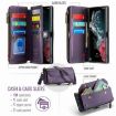 Samsung Galaxy S22 Ultra 5G CaseMe C36 Zipper Wallet RFID Leather Case - 3