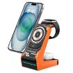 T21 3 in 1 Mecha Charger Mobile Phone Watch Earphone Dock Station - 2