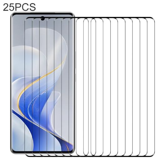 25pcs 3D Curved Edge Tempered Glass Film for vivo S19 Pro/V40 - 1