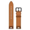 Garmin Vivomove HR 20mm Leather Watch Band - Red Brown - 5