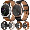 Garmin Vivomove HR 20mm Leather Watch Band - Black - 6