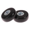 43mm x 18mm Luggage Suitcase Replacement Wheels - Low Noise Spinner - 2