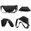 WEPOWER Leisure Sports Outdoor Messenger Bag Large Capacity (Black) - 5