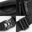 WEPOWER Leisure Sports Outdoor Messenger Bag Large Capacity (Black) - 6