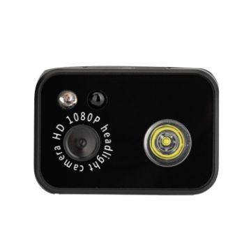 D7 1080P Head-mounted Lighting Camera LED Motion Sensor - 1