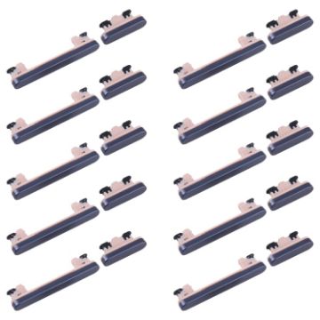 10pcs Original Power & Volume Buttons for Samsung Galaxy A55 SM-A556B (Blue) - 1