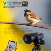 V12 2K WiFi HD Telescope Eyepiece Camera - White - 4