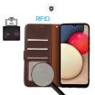 For Honor 200 Pro 5G Leather RFID Phone Case (Brown) - 4