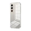 Meizu 21 Transparent Plating Phone Case - Fine Hole Design - 1