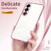 Meizu 21 Transparent Plating Phone Case - Fine Hole Design - 5