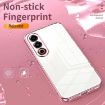 Meizu 21 Transparent Pink Phone Case - Fine Hole Plating - 4