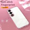 Meizu 21 Note Green Phone Case - Transparent Plating, Fine Hole - 4