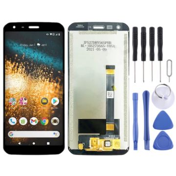 CAT S62 LCD Screen with Digitizer Full Assembly - Black - 1