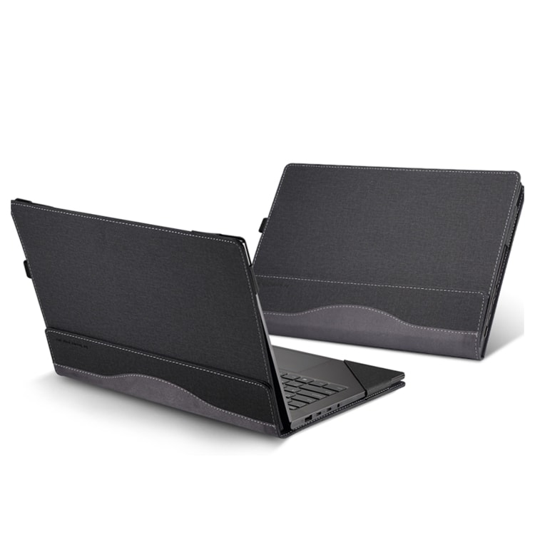 HP Envy X360 16" Leather Laptop Case Shockproof & Protective (Black