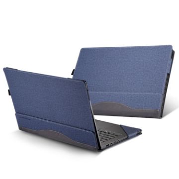HP Envy X360 14" Leather Laptop Case - Dark Blue - 1