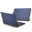 HP Envy X360 15-fe 2023 Leather Laptop Case - Dark Blue - 1