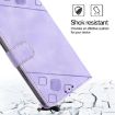 Blackview Color 8 Embossed Leather Phone Case - Light Purple - 6