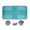 Silicone Sink Mat Cuttable Kitchen Cabinet Mat 66 x 35cm Green - 1