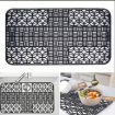 Silicone Sink Mat Cuttable Kitchen Cabinet Mat Grey - 3