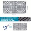 Silicone Sink Mat Cuttable Kitchen Cabinet Mat Grey - 4