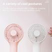 S13 Portable Summer Cooling Fan - Pink - 6