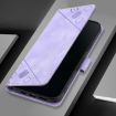 Samsung Galaxy Xcover6 Pro Embossed Leather Phone Case - Light Purple - 3