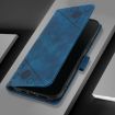 Samsung Galaxy Xcover6 Pro Blue Leather Phone Case - 3