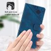 Samsung Galaxy Xcover 4s Blue Leather Phone Case - 4