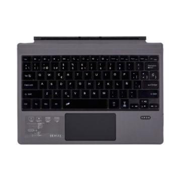 Spanish Backlit Magnetic Bluetooth Keyboard for Microsoft Surface Pro 7/6/2017/4/3 - 1