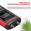 BENETECH GT5101 LCD Display Differential Pressure Meter 100KPa - 6