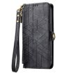 OPPO A9 2020/A5 2020 Geometric Zipper Wallet Leather Phone Case - 2