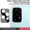 For Honor 200 Lite Rear Camera Lens Glass Film Black - 4